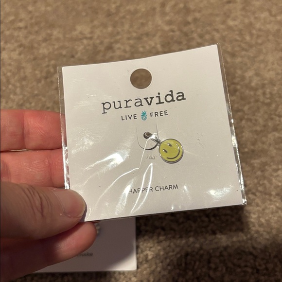 Pura Vida Silver and Gold Bracelets with Colorful Charms - Picture 3 of 7